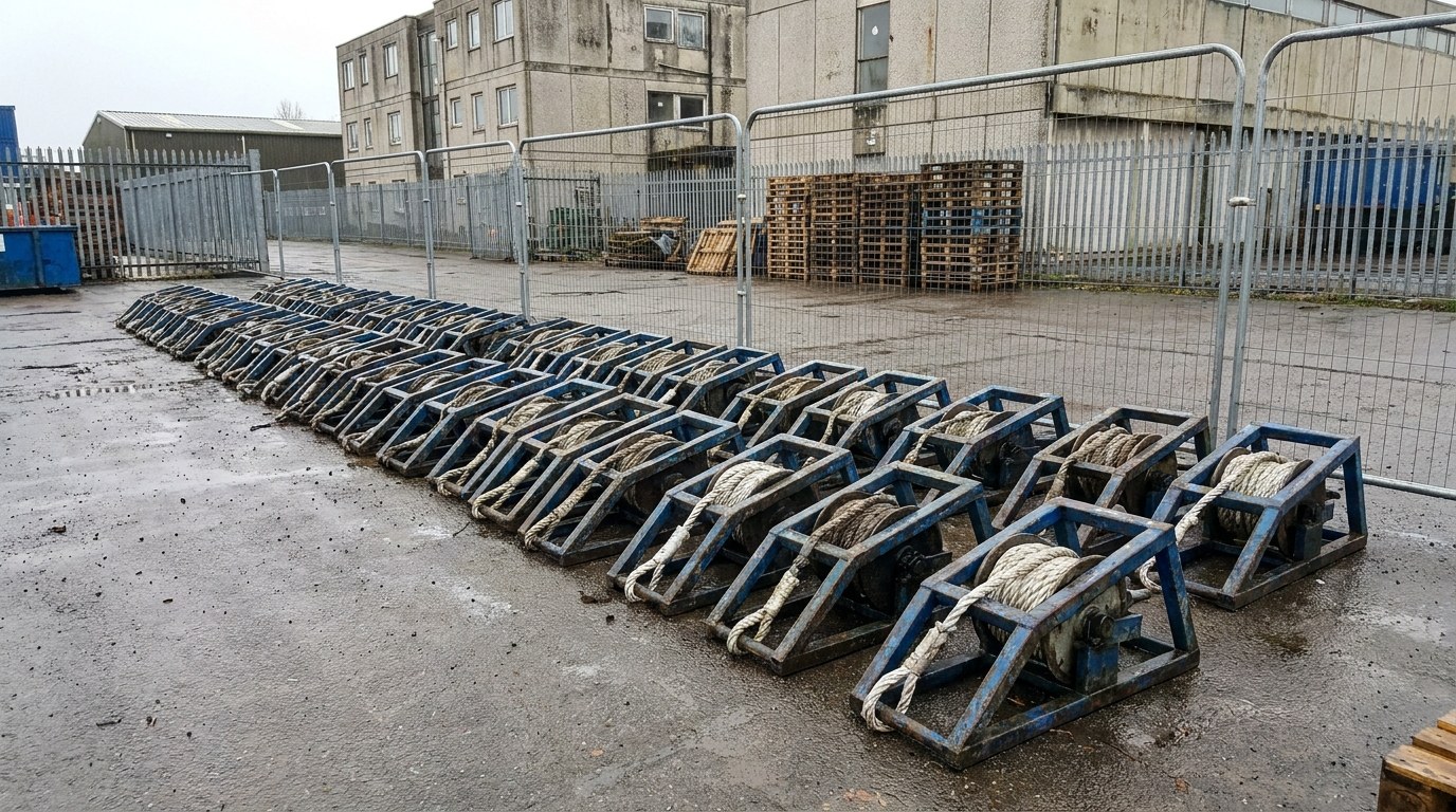 кабельные чулки на площадке